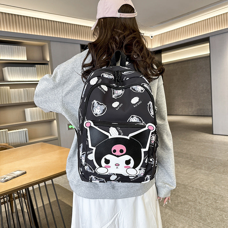 Children's Cute Clow Medium Large Simple Lightweight Children's Backpacks