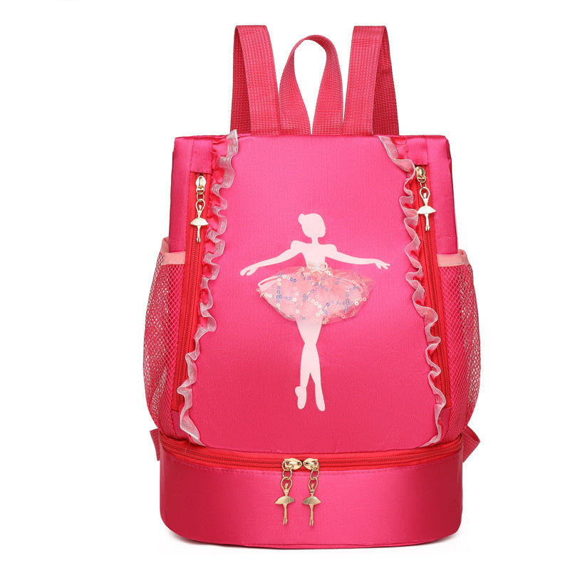 Children's Dance Double Latin Ballet Printable Princess Backpacks