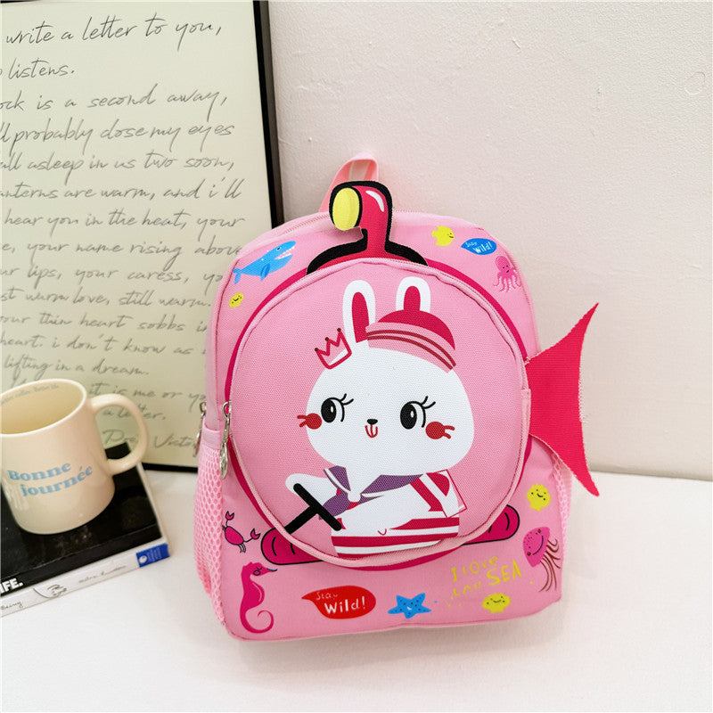 Children's Fashion Bunny Small Class Spine Protection Children's Backpacks