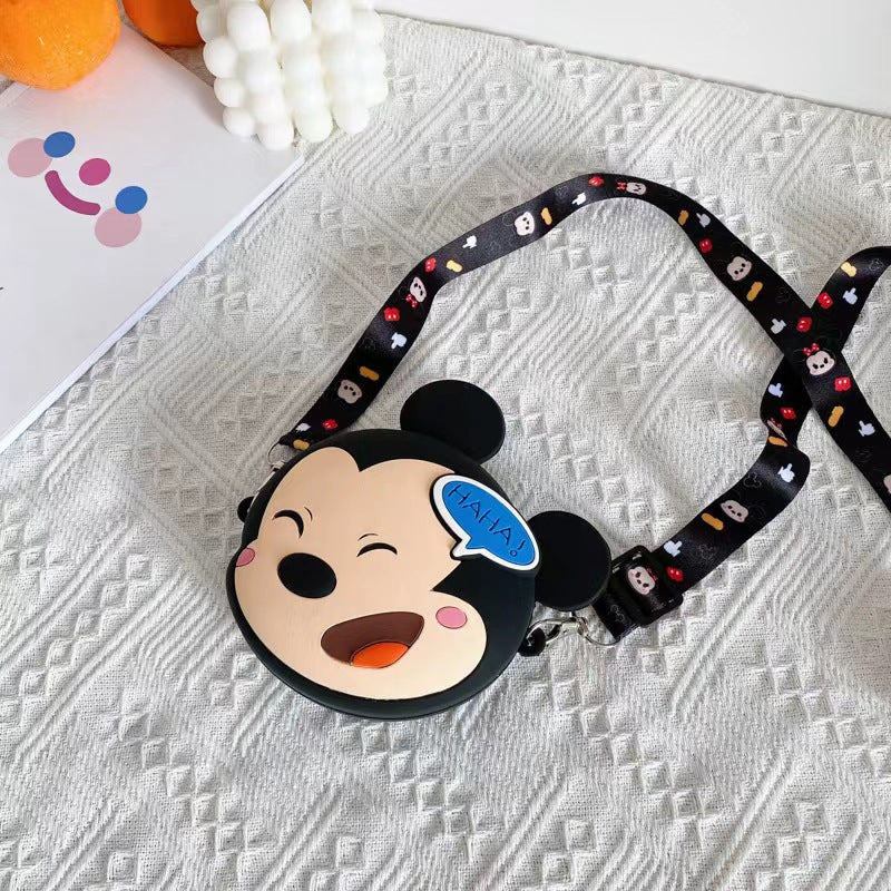 Children's Mickey Minnie Jerry Mouse Boys Talking Coin Purses