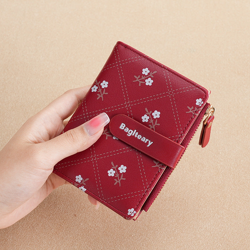 Women's Short Multiple Slots Fashion Small High-grade Ladies Wallets