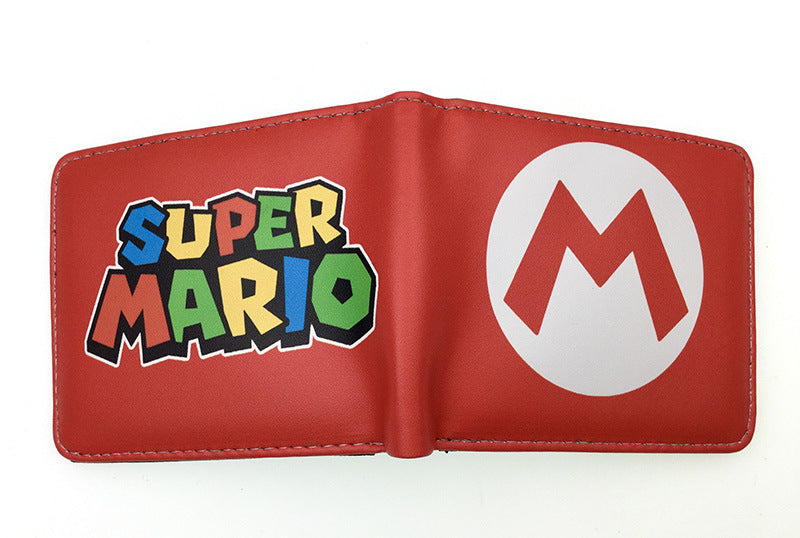 Super Mary Short Mario Unisex Leather Ladies Wallets