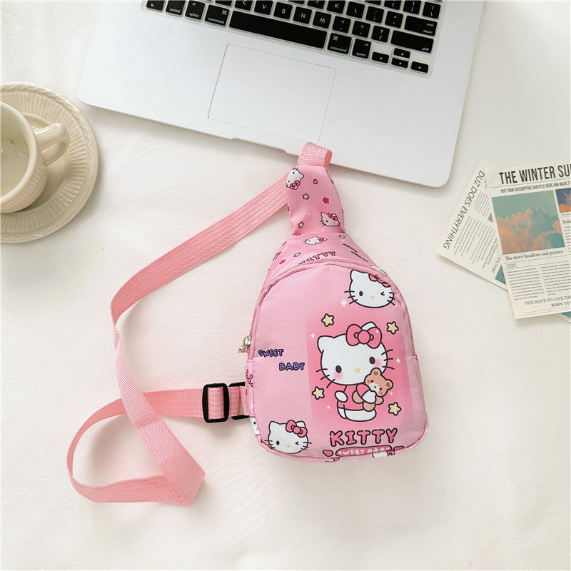 Cartoon Cute Fashion Pouch Trendy Canvas Children's Waist Packs