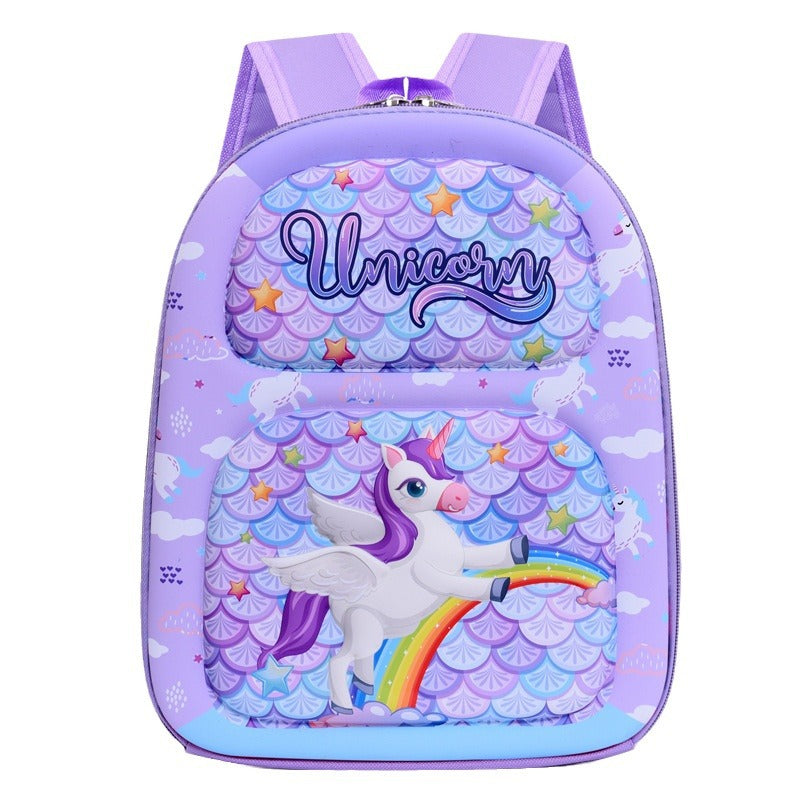 Children's Cartoon Animation Boys Eggshell Leisure Children's Backpacks