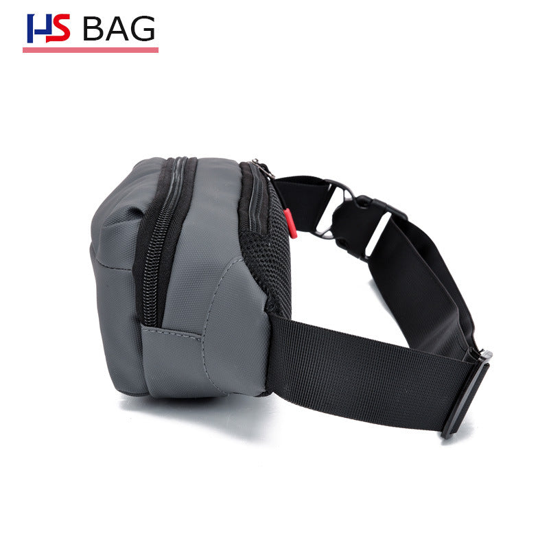 Waterproof Korean Style Large Capacity Personality Cash Leisure Men's Waist Packs