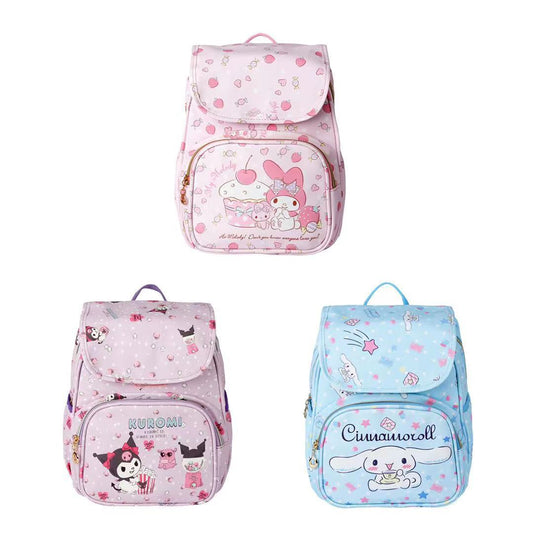 Cartoon Cute Zipper Flip Primary Waterproof Children's Backpacks