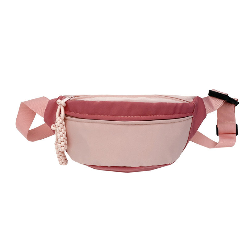 Women's Glamorous Creative Canvas Simple Small Waist Packs