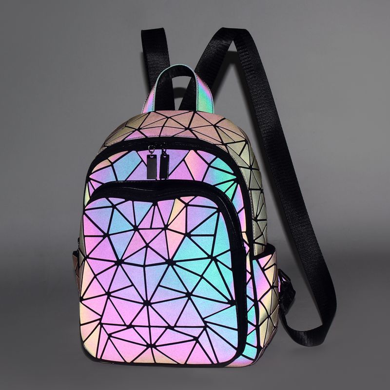 Women's Fashion Trendy Luminous Color Changing Western Backpacks