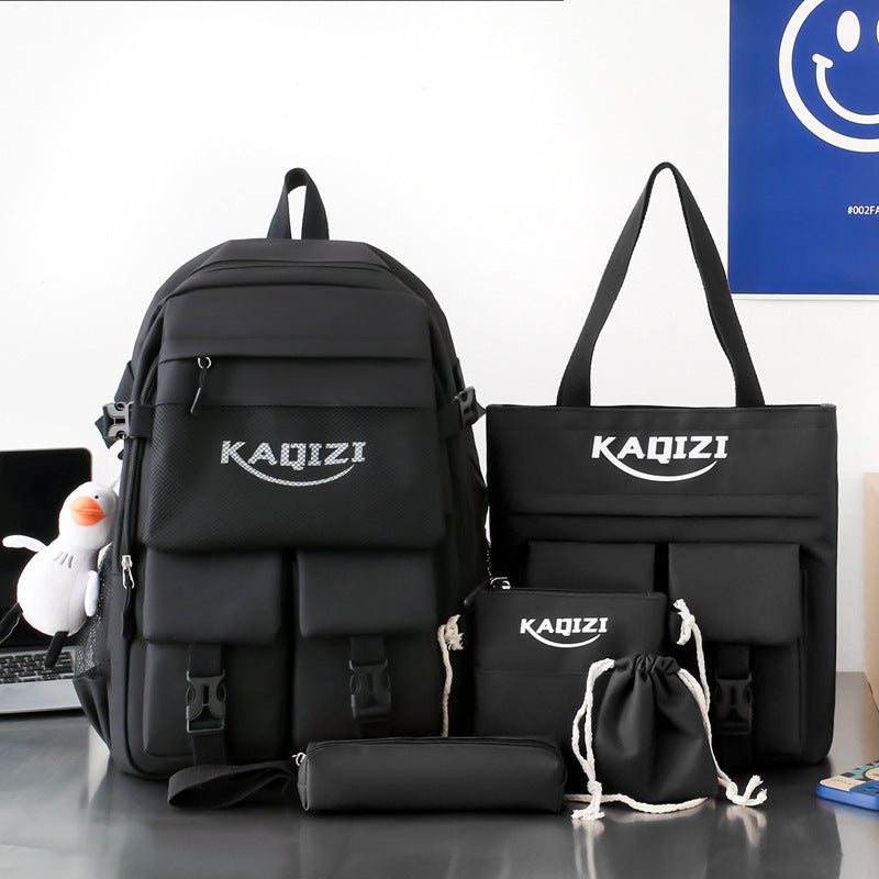 Simple Large Capacity Primary Three To Six Backpacks