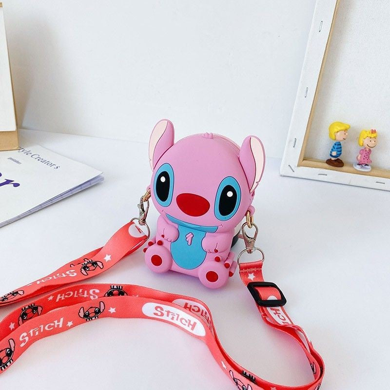 Silicone Small Cartoon Stitch Female Cute Children's Coin Purse