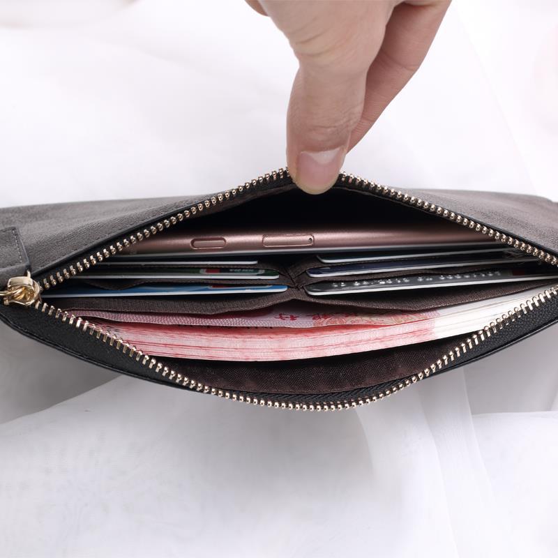 Simple Frosted Long Female Thin Section Ladies Wallets