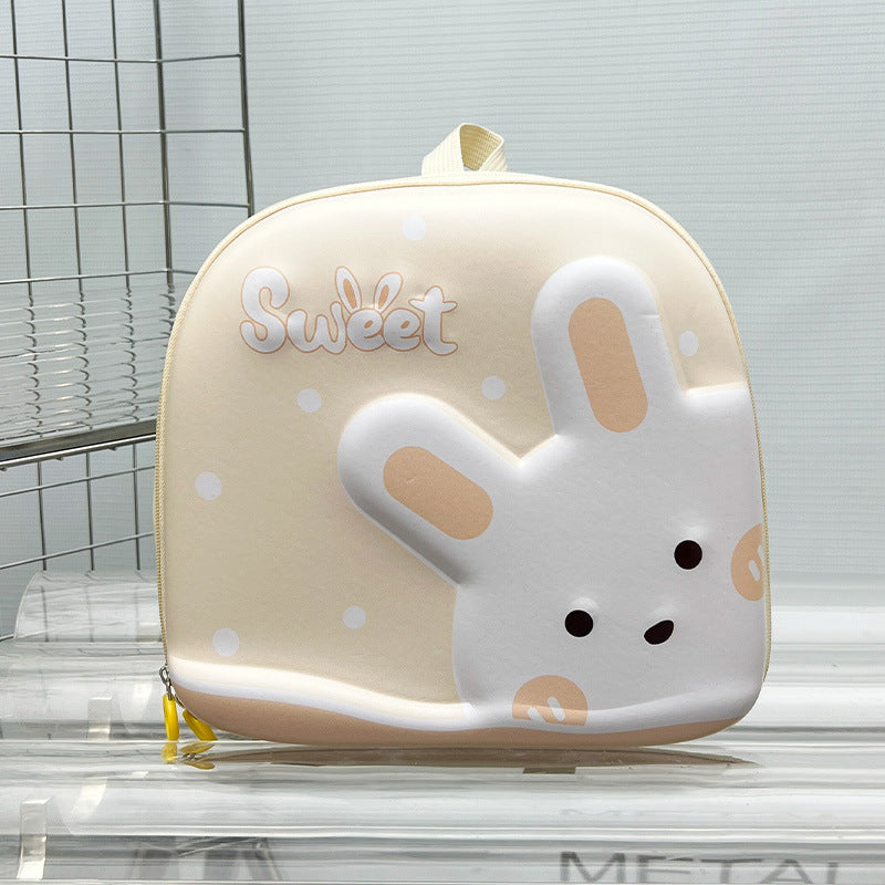 Women's & Men's & Cute Calf Eggshell Cartoon Funny Children's Backpacks