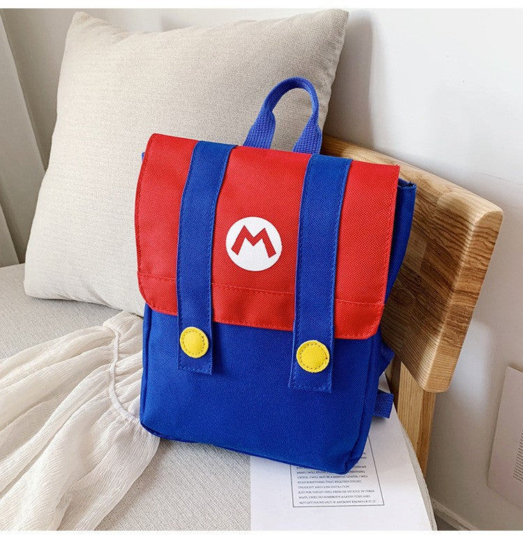 Children's Comfortable Cartoon Korean Nylon Waterproof Children's Backpacks