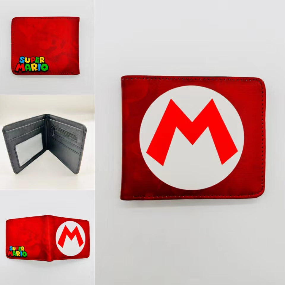 Women's & Men's & Mary Short Fashion Trend Mario Ladies Wallets