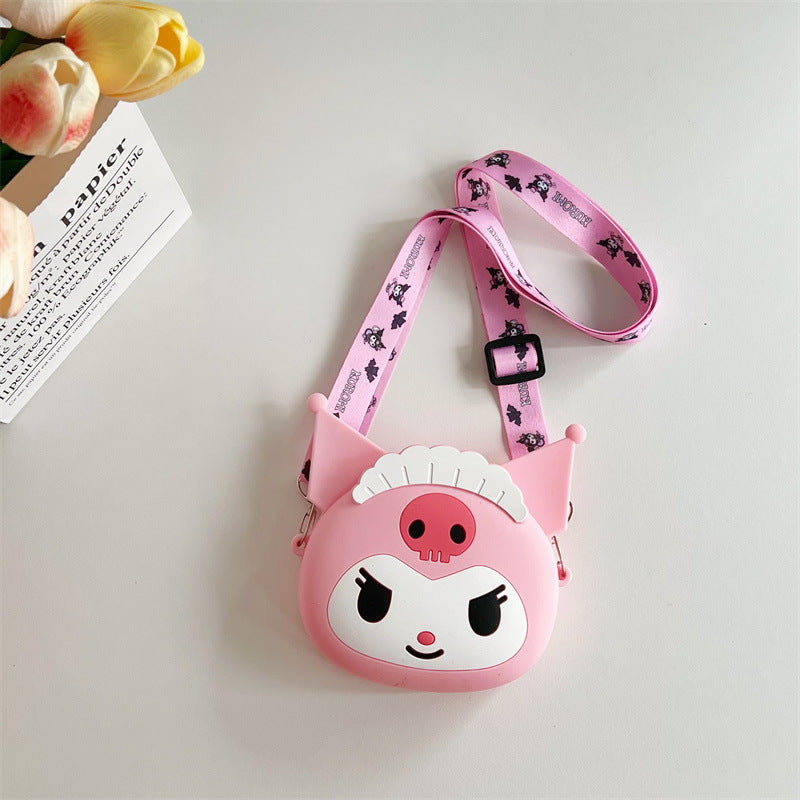 Stall Cartoon Silicone Soft Western Style Coin Purses