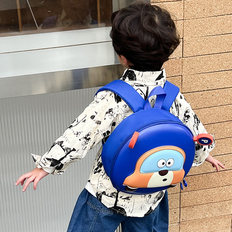 Dessin animé pour enfants mignon coquille d'oeuf voiture Mini sacs à dos pour enfants occidentaux