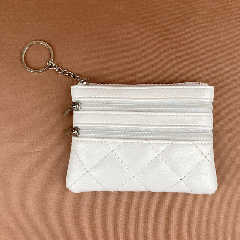 Pochette en losange pour femmes, Niche coréenne, porte-monnaie de grande capacité