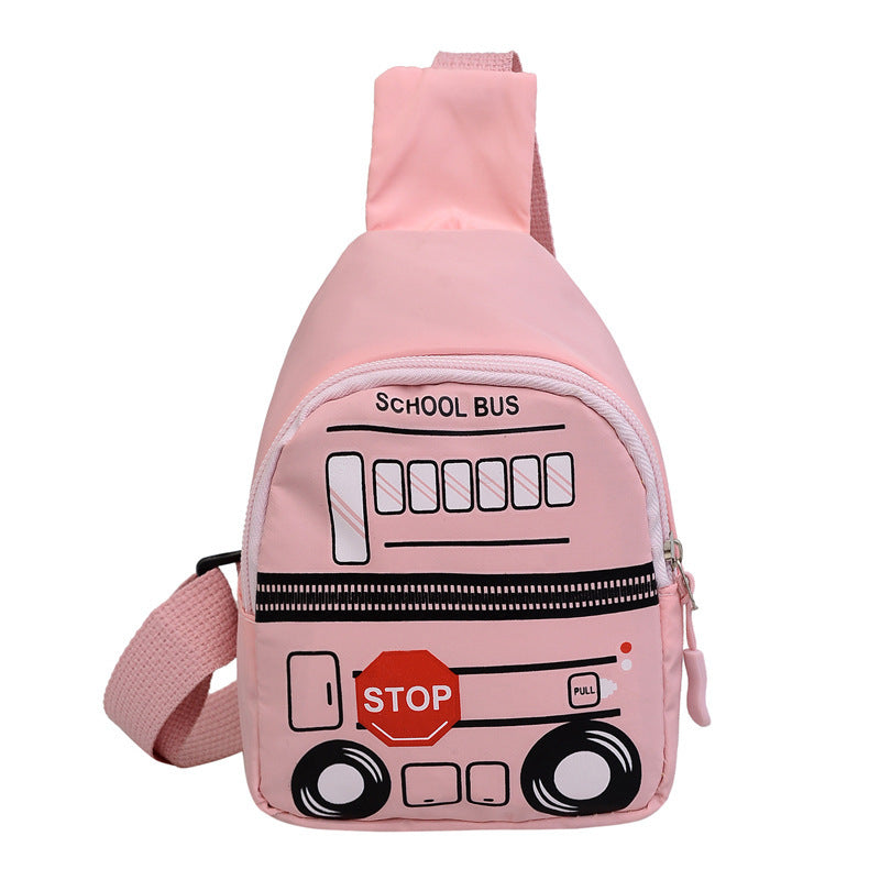 Voiture de dessin animé pour enfants Iti garçons beaux petits sacs de taille pour enfants