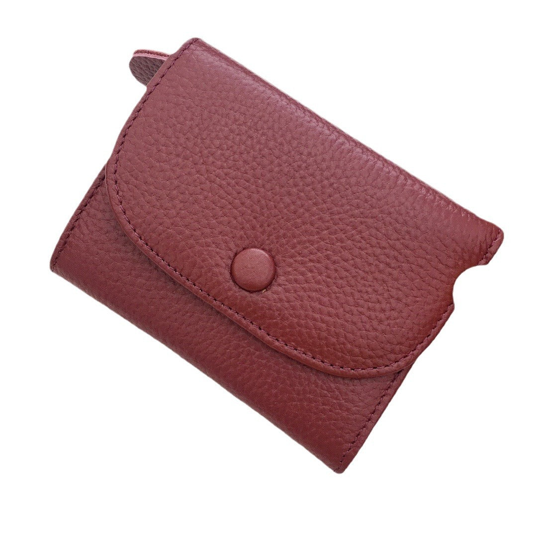 Durable Genuine Leather Creative Style Multifunctional Ladies Wallets