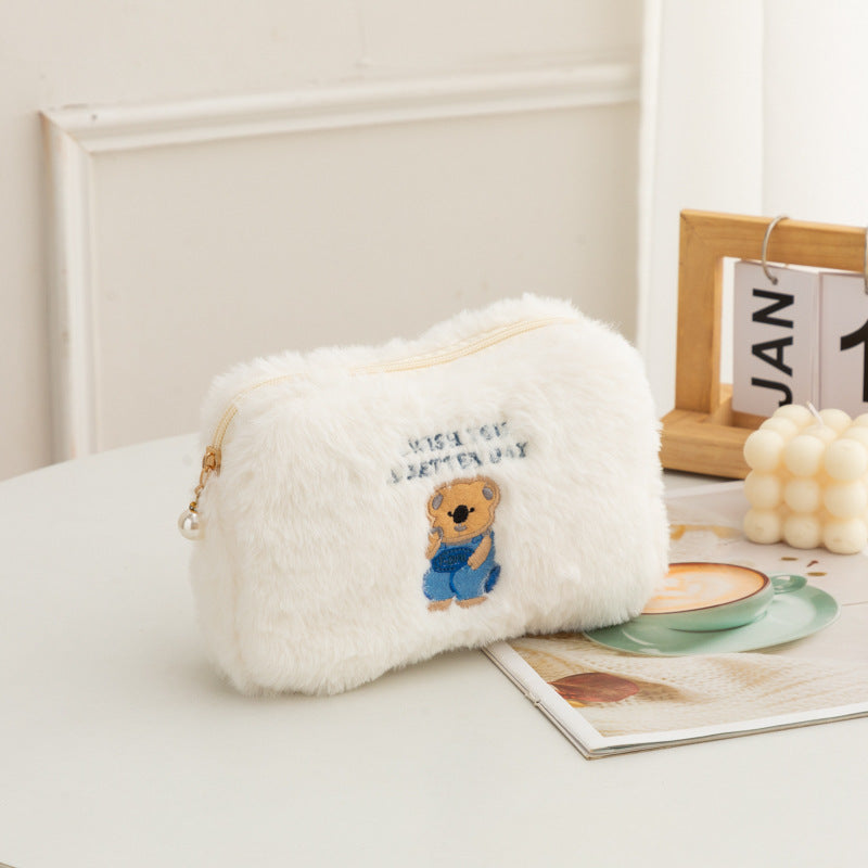 Cute Bear Portable Storage Wash Large Cosmetic Bags