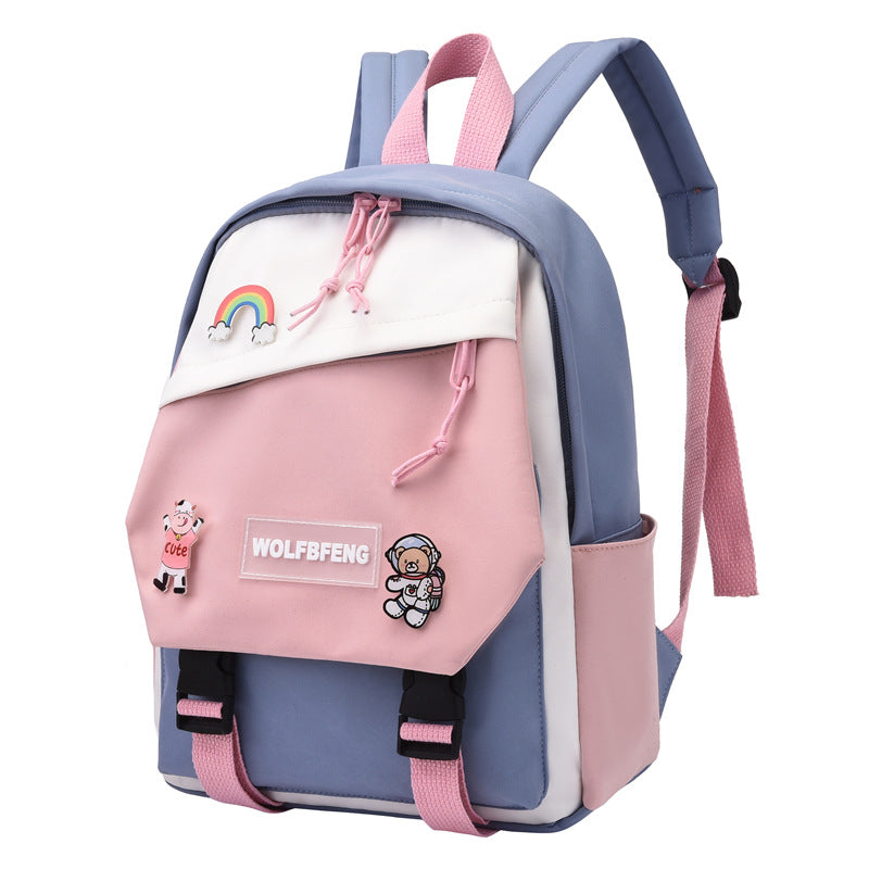 Children's Autumn Boys Senior Class Nylon Grade Kindergarten School Bags