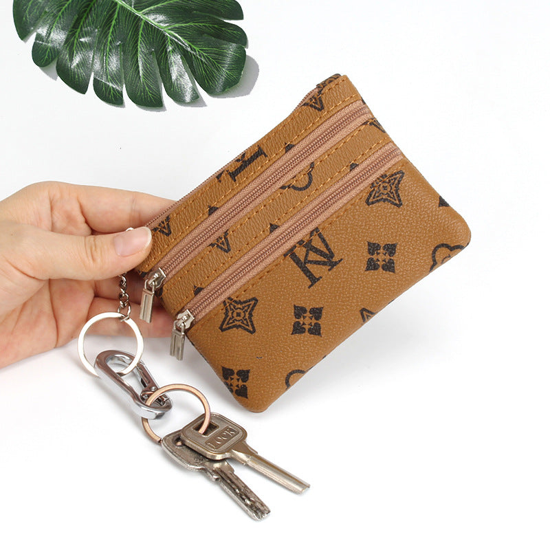 Classic Charming Mini Portable Small Printed Coin Purses