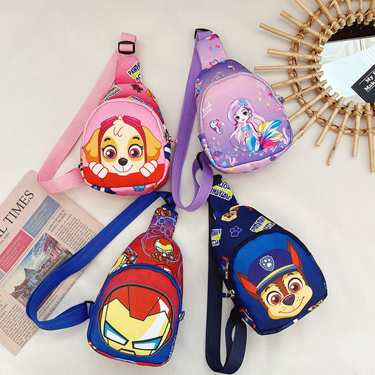 Sacs de taille pour enfants avec impression Paw Patrol de dessin animé pour enfants