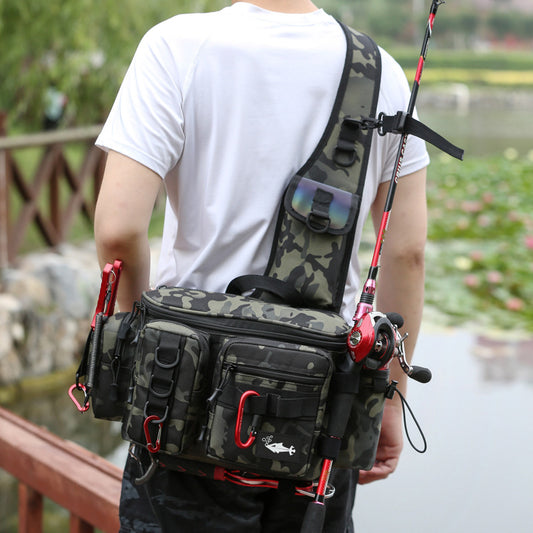 Sacs à dos de sport de grande capacité pour la pêche au leurre pour hommes