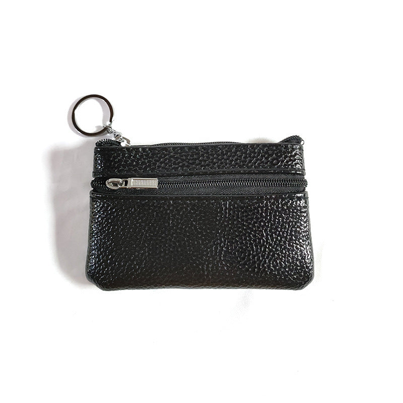 Charmant mini porte-monnaie court et cool pour femme