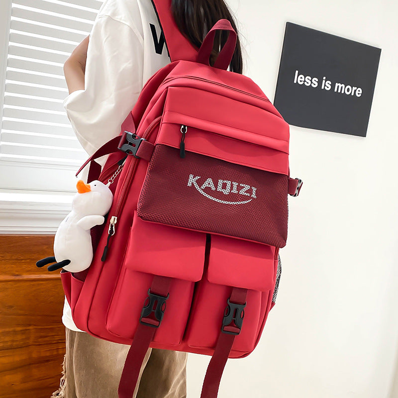 Simple Large Capacity Primary Three To Six Backpacks