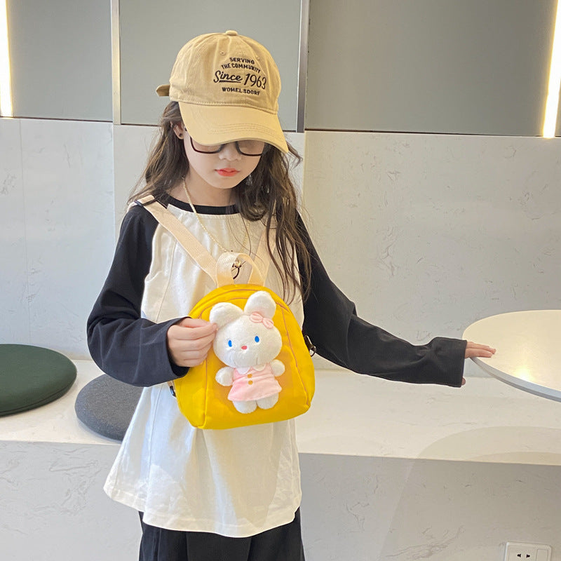 Dessin animé lapin Mini mignon Out Go sacs à dos pour enfants