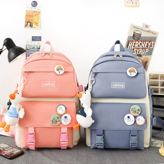 Early High College Tuition Korean Style Elementary School Students' Schoolbags