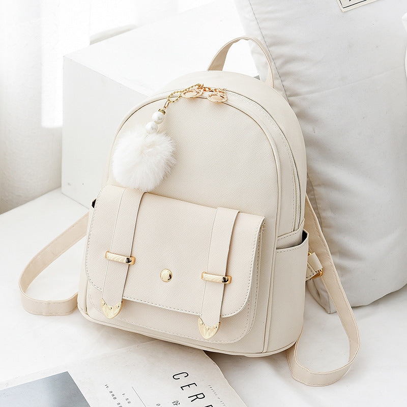 Women's Fashion Small Korean Style Fresh Sweet Backpacks