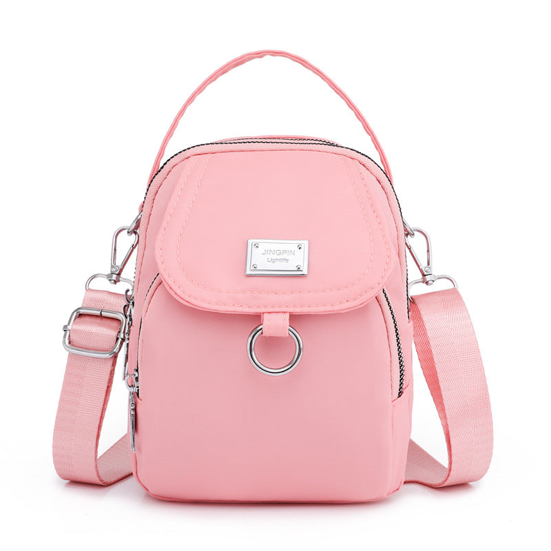 Color Simple Fashion Trendy Temperament Lady Crossbody Bags