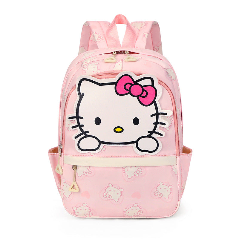 Cartoon Primary Grade Junior High Female Printed College Kindergarten School Bags