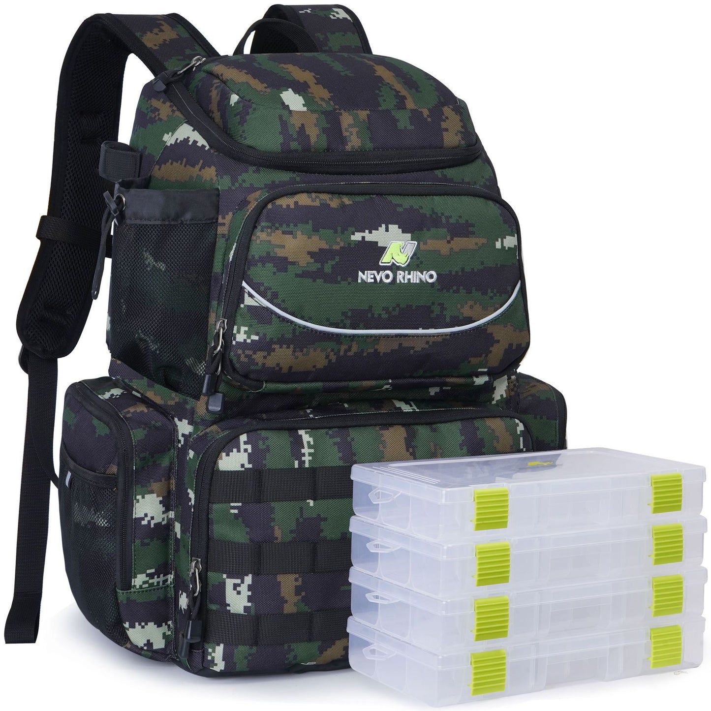 Nouveau Kit de pêche à la mode, sacs à dos de sport Camouflage multifonctionnels,