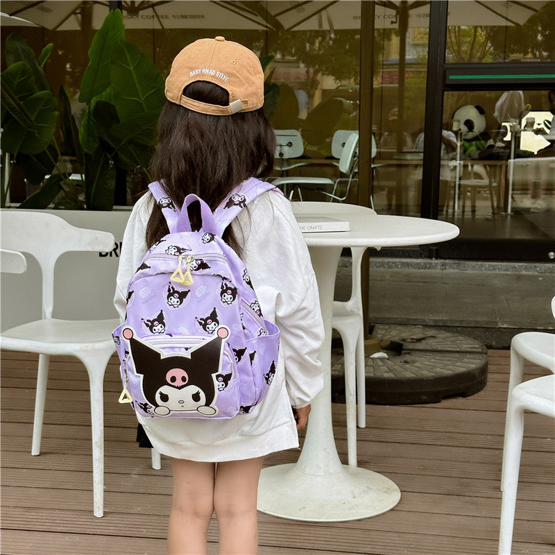 Children's Cartoon Cute Printing Boys Large Capacity Kindergarten School Bags