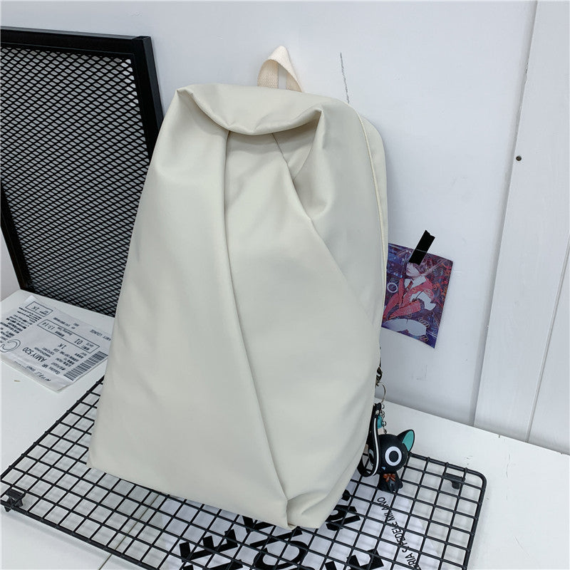 Men's Simple Korean Style Fashion Trend Early High Backpacks