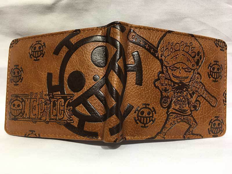 Anime One Piece Peripheral Skull Embossed Ladies Wallets