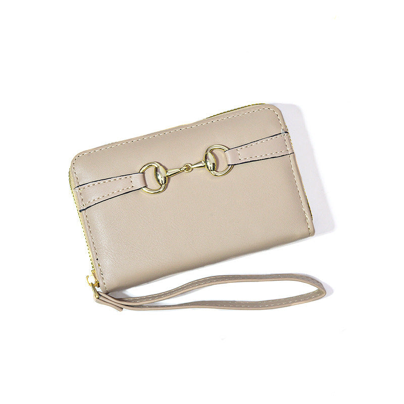 Women's Long Hardware Korean Style Simple Single Ladies Wallets