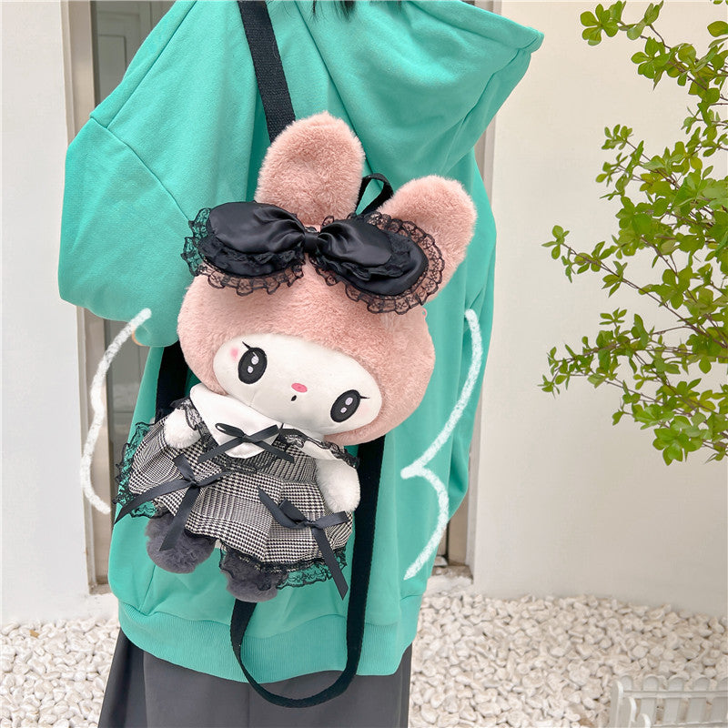 Cute Skirt Clow Doll Female Sweet Backpacks