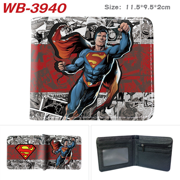 Women's & Men's & Series Super Hero Derivatives Cartoon Full Men's Wallets