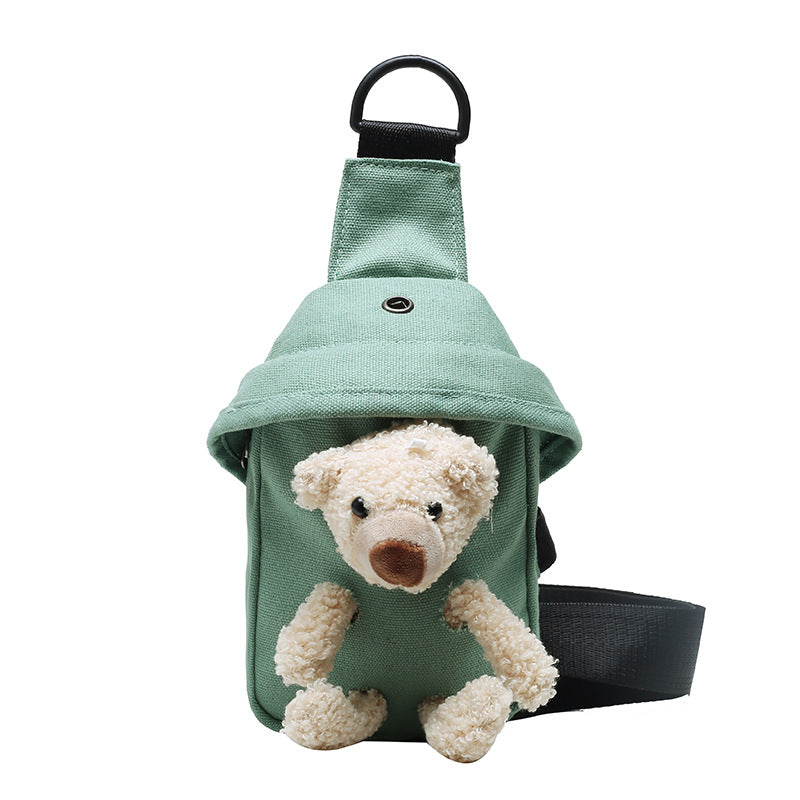 Victory Bear – sacs de taille en toile, personnalité mignonne, marée