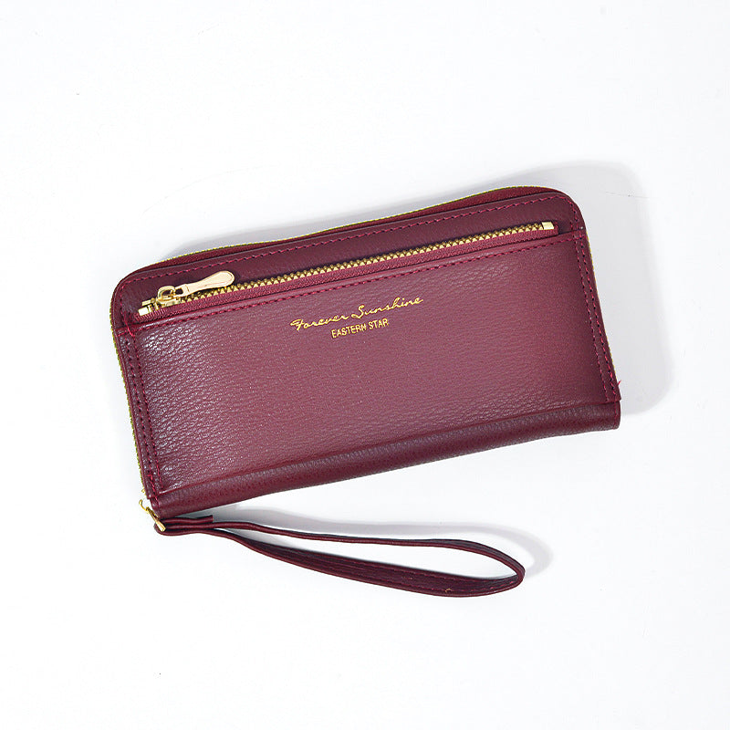 Women's Fashion Korean Style Multifunctional Clutch Simple Ladies Wallets