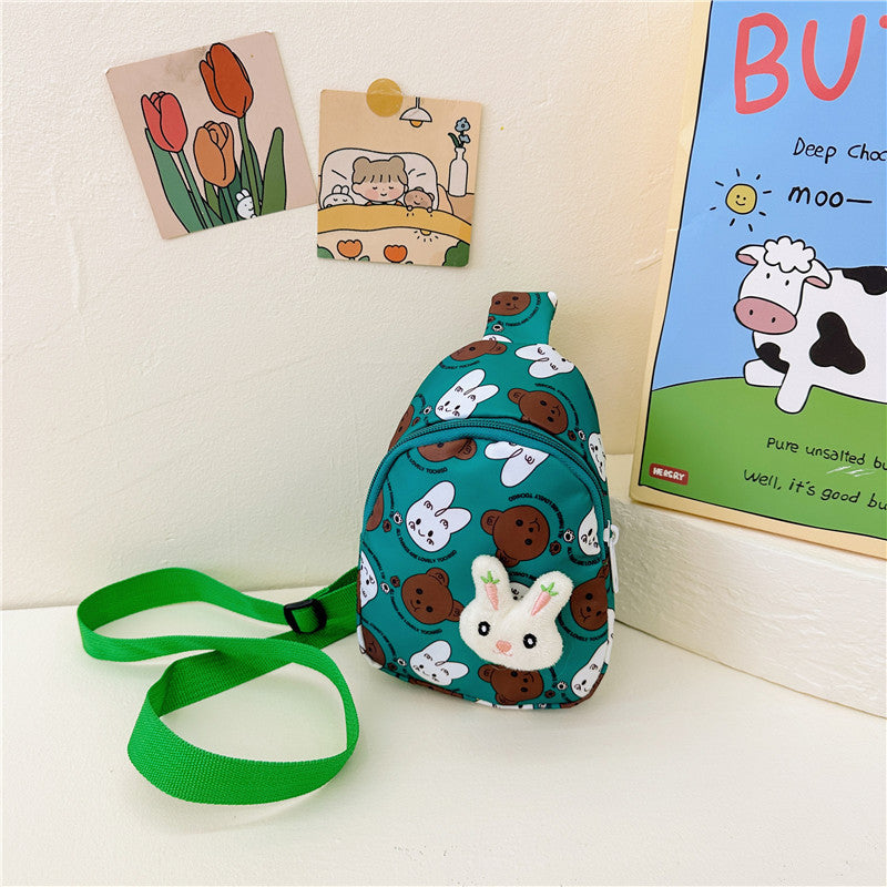 Children's Fashion Cute Bunny Large Capacity Outing Bags