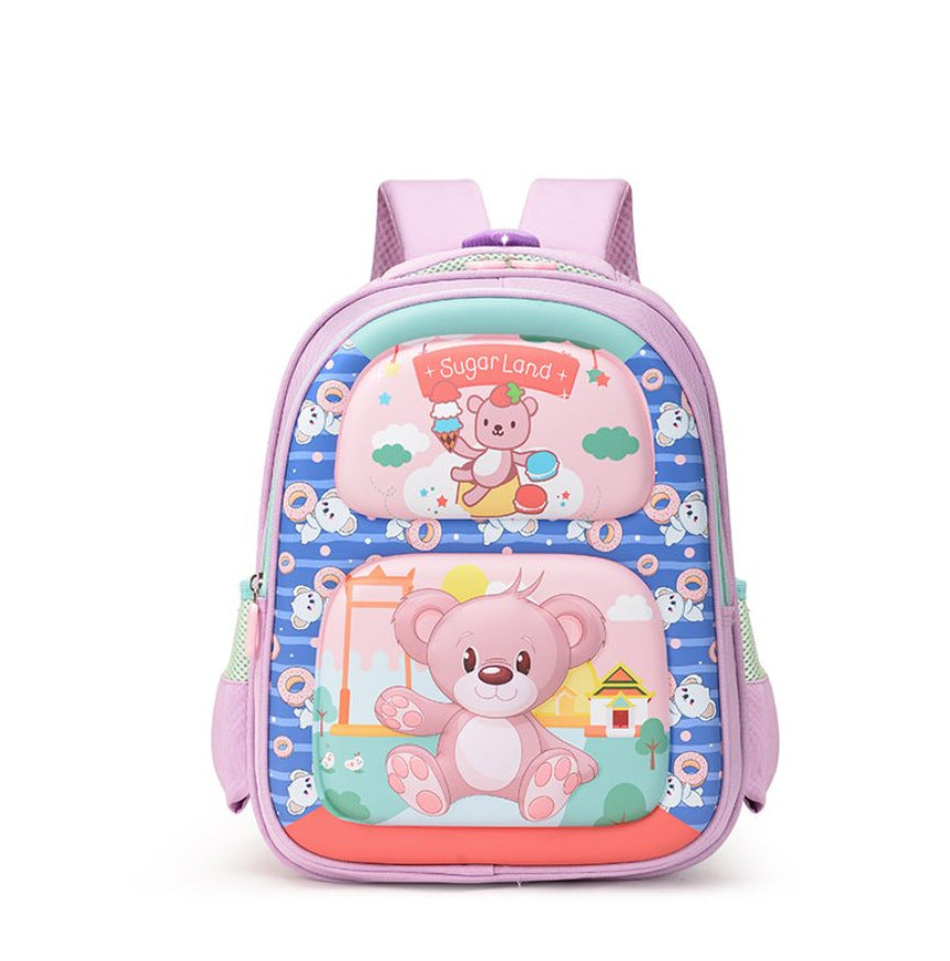 Spring Boys Cute Cartoon Large Capacity Elementary School Students' Schoolbags