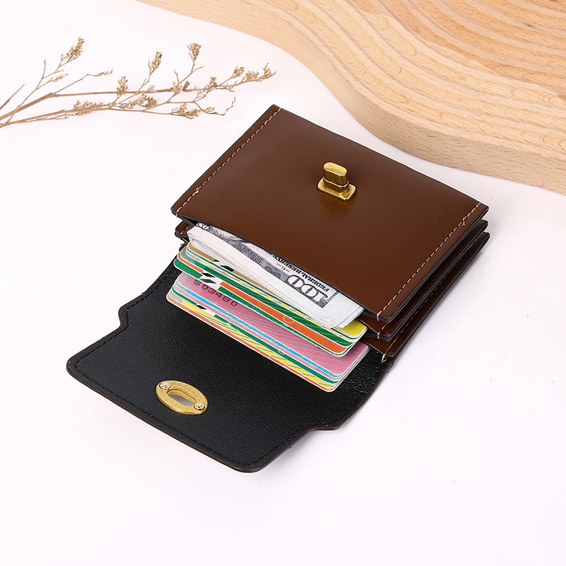 Women's Off Short Style Minority Simple Ladies Wallets