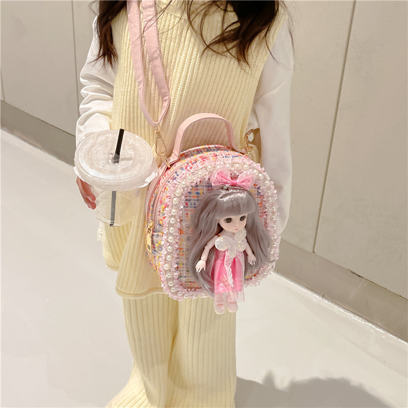 Children's Cute Fashionable Fashion Multipurpose Princess Children's Shoulder Bags