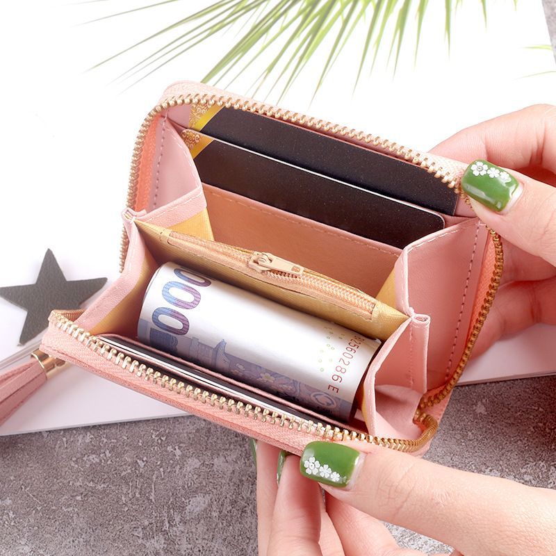 Short Tassel Little Star Female Cute Ladies Wallets