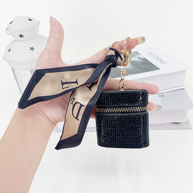 Light Luxury High Sense Headset Pendant Coin Purses